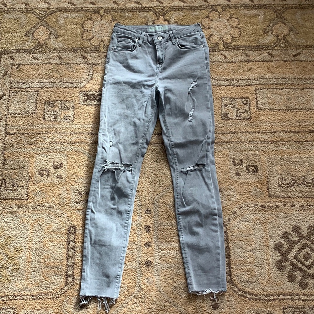 Gray Topshop Jamie jeans - W26